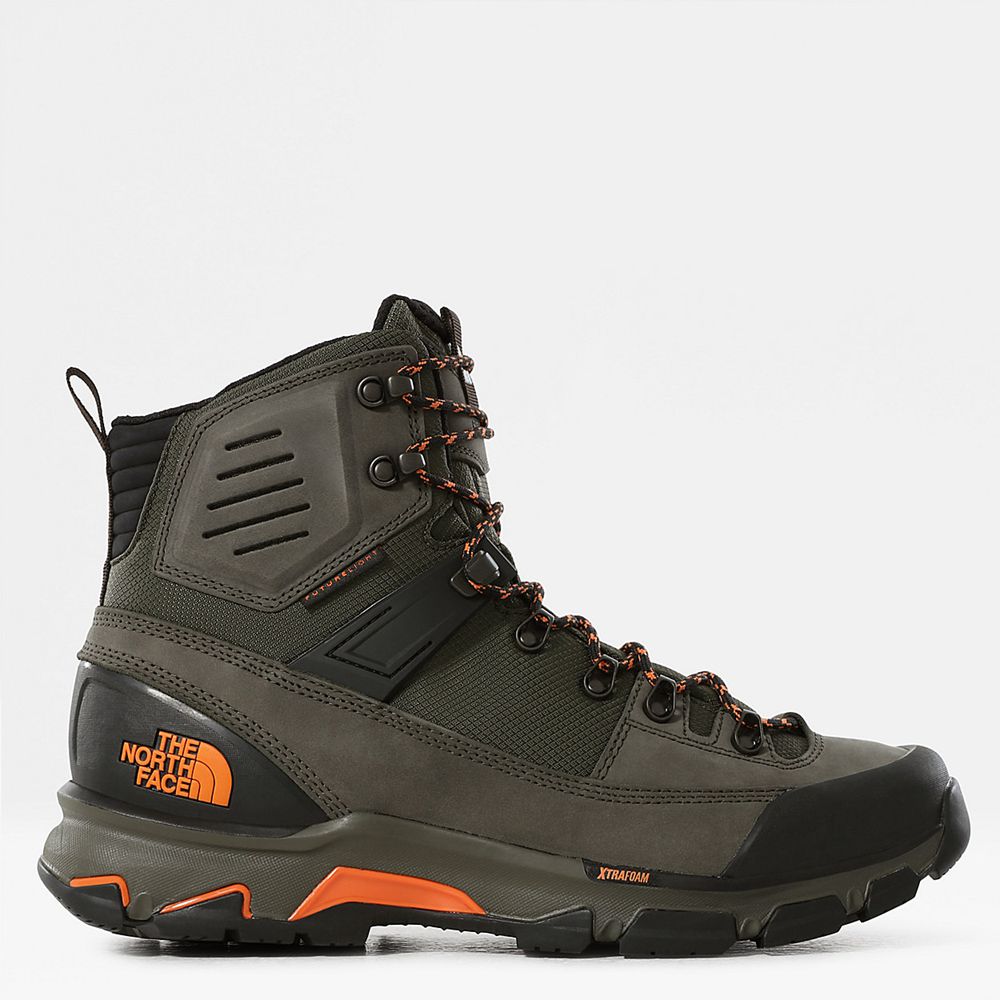 The North Face Boots Mens Australia - The North Face Crestvale Futurelight™ Green / Black Hiking (CK